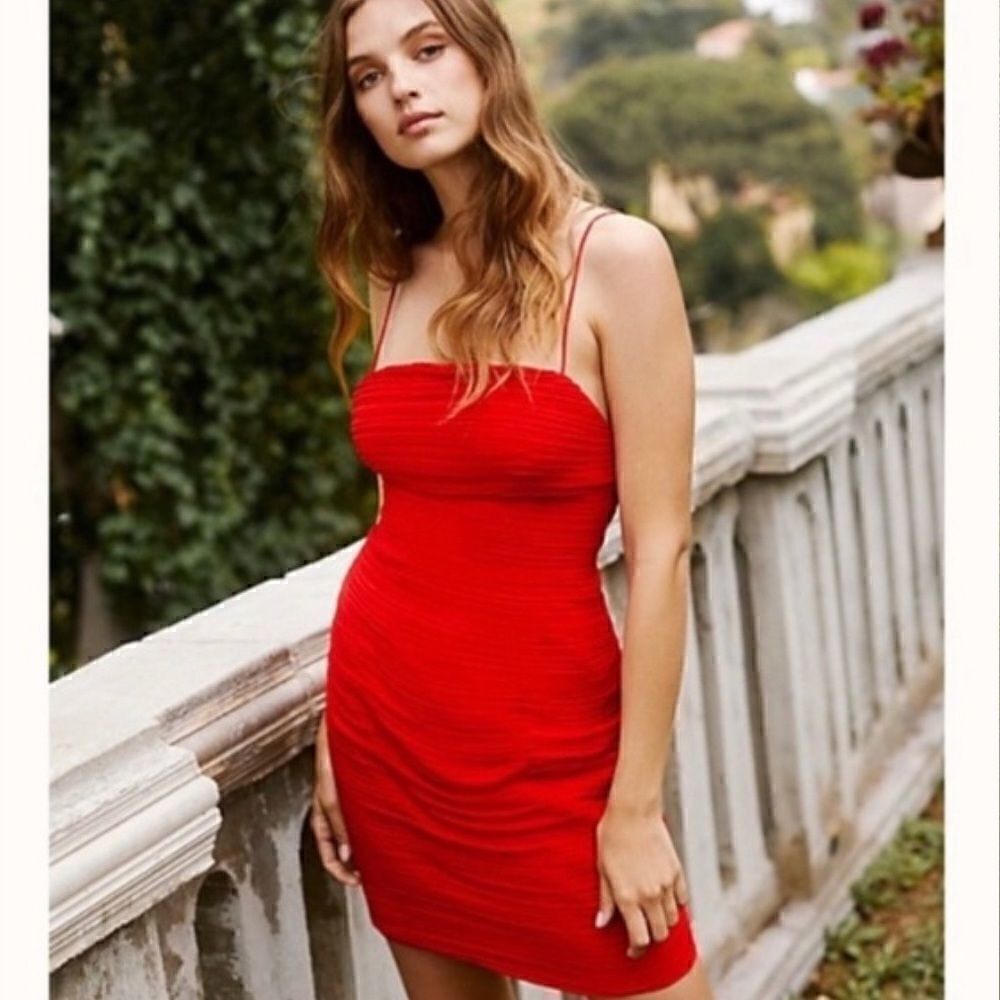 Fame and Partners x Free People The Damita Mini Dress